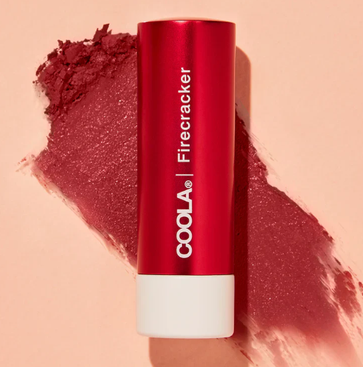 Coola Liplux Tinted Lip Balm Zinc Oxide Sunscreen